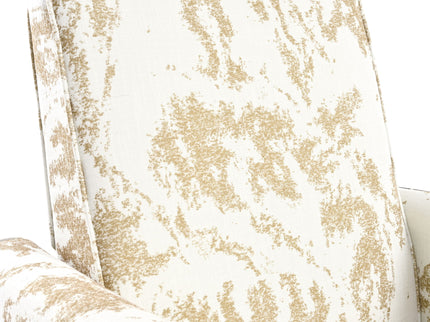 Push Back Upholstered Recliner Armchair