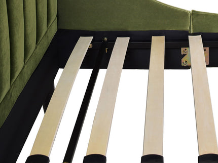 Aspen - Vertical Tufted Modern Headboard Platform Bed Set