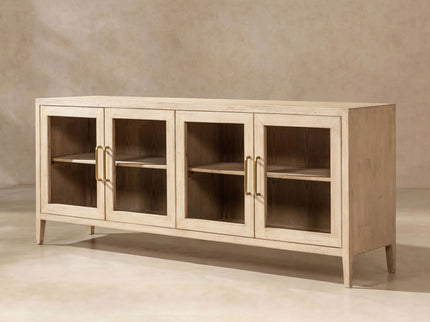 Marlowe - Glass Door Sideboard - White