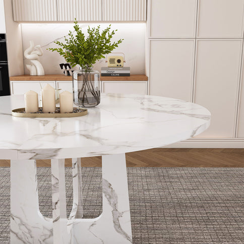 Round Dining Table For 4