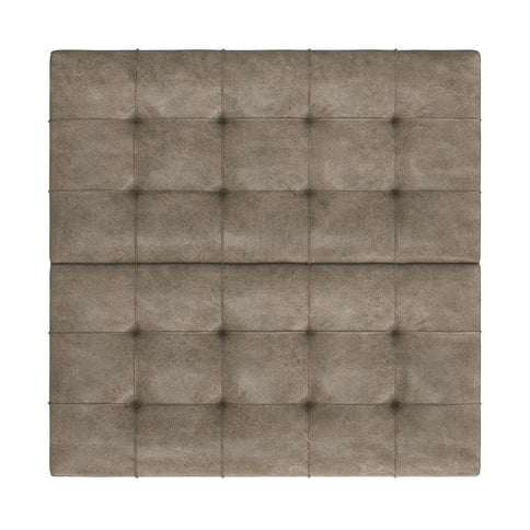 Harrison - Square Coffee Table Ottoman - Brown