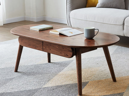Capsule Centre Low Table With Drawers Coffee Table