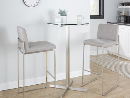 Fuji - Contemporary And Modern Elegance High Back Barstool