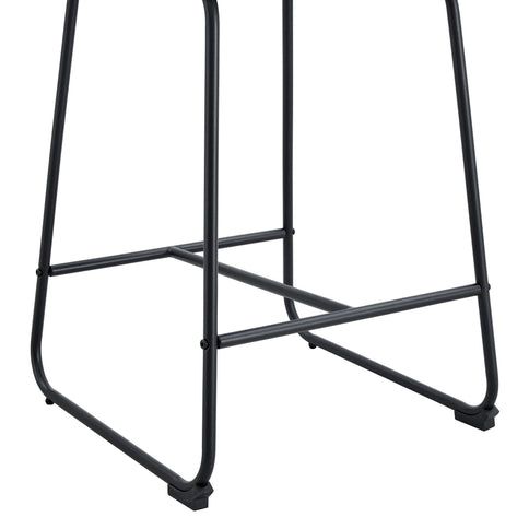 Retro Bar Chairs, Comfortable Stools (Set of 2)