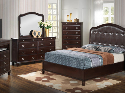 Bed With Transitional Design