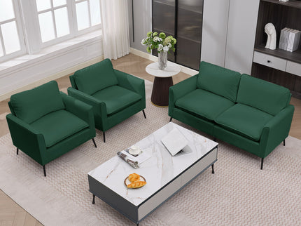 Upholstered Loveseat, For Living Room