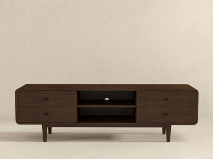 Alexa - TV Stand - Dark Brown / Wood