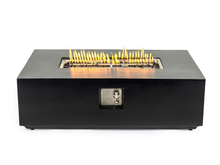Propane / Natural Gas Fire Pit Table, 50,000 BTU - Charcoal