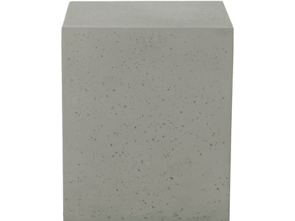 Modern Tank Holder Side Table With Smooth Concrete Surface