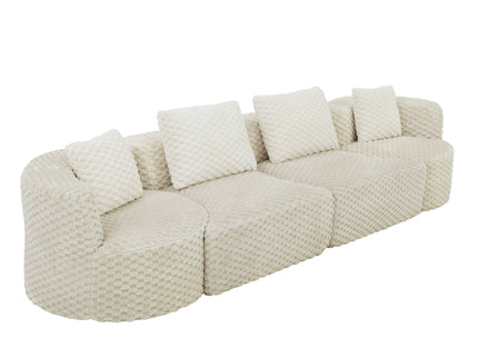 Modular Sectional Sofa With Free Combination Design