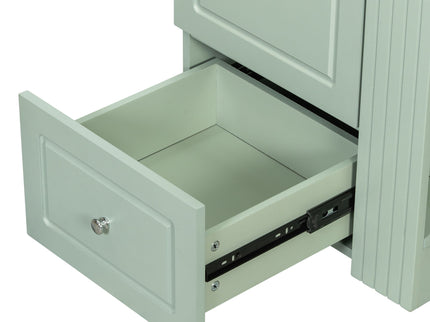Modern Freestanding Bathroom Vanity With Sink, Soft-Close Drawer, Towel Bar