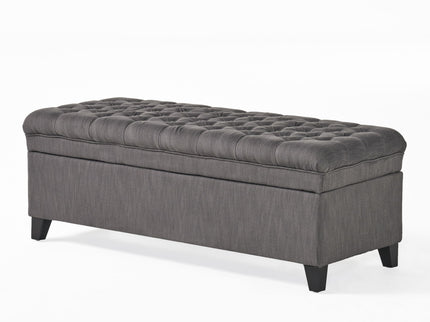 Juliana - Storage Ottoman With Birch Legs