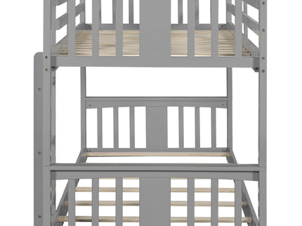 Solid Construction Bunk Bed & Ladder
