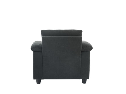 Accent Chair With Storage Ottoman, Reclining Single Chaise Lounge With Cupholders And USB, C Ports