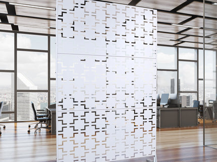 Outdoor & Indoor Metal Privacy Freestanding Decorative Screen