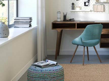 Margo - Handcrafted Round Pouf