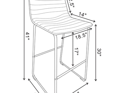 Torrence - Bar Chair (Set of 2)