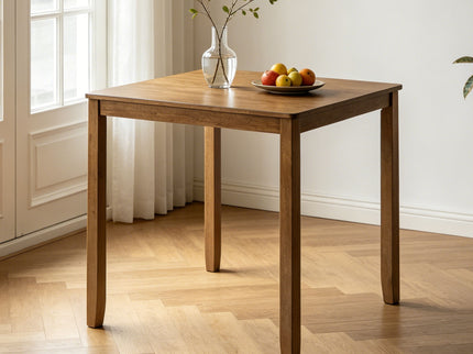 Dining Square 4 Person Counter Height Table, Only The Table - Oak