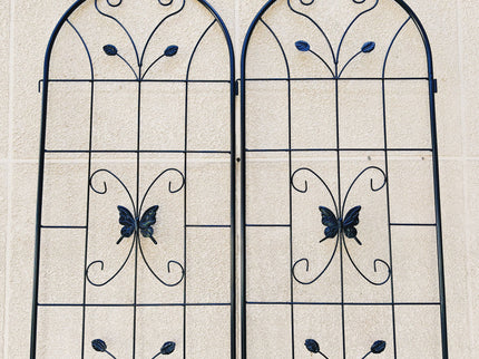 Garden Metal Trellis Rustproof Trellis For Climbing Plants Outdoor Flower Support