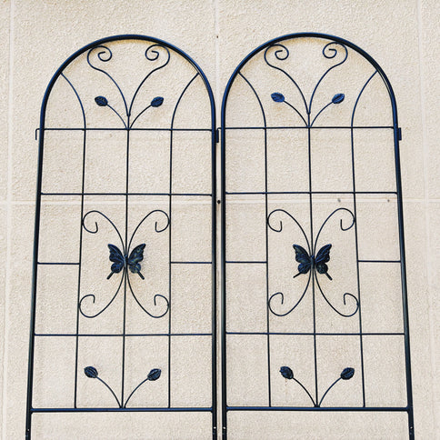 Garden Metal Trellis Rustproof Trellis For Climbing Plants Outdoor Flower Support