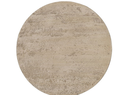 Round Side Table With Pedestal Base
