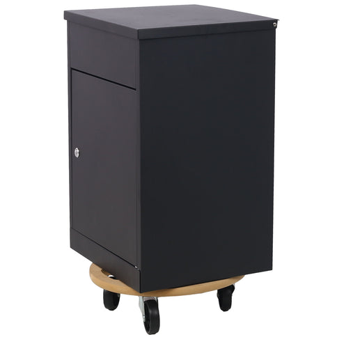 Furniture Moving Dolly, Heavy Duty Wood Rolling Mover With Wheels For Piano Couch Fridge Heavy Items, Securely Holds 500 Lbs (2 Piece Round Platform) - Natural