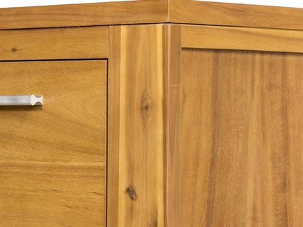 Nightstand - Natural Wood / Brown