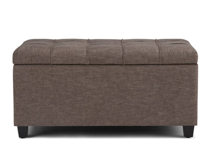 Sienna - Upholstered Storage Ottoman Bench