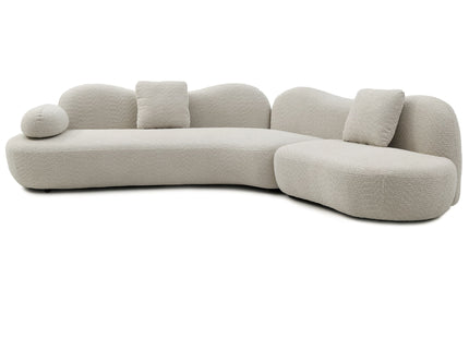 Modern Curved Modular 5 Seater Sofa