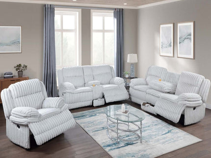 Contemporary Manual Motion Glider Recliner Chair With Padded Armrests And Smooth Rocking Function