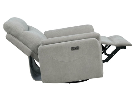 Beacon - Power Swivel Recliner With USB Charging And Adjustable Recline