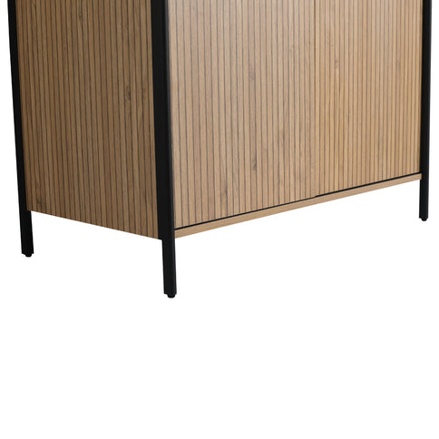 Contemporary Freestanding Bathroom Vanity With Adjustable Shelves