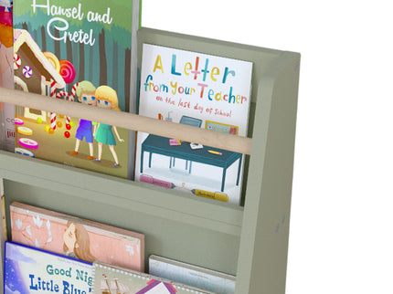 3 Tier Book Shelf, Compact Storage For Bedrooms