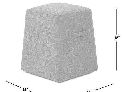 Clyde - Tapered Square Upholstered Ottoman