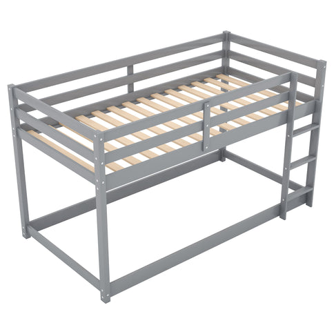 Floor Bunk Bed With Ladder