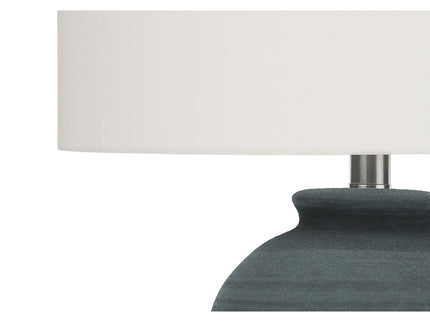 Lighting, Table Lamp, Ceramic, Contemporary - Blue