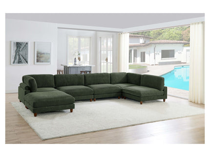 Modern Modular Sectional With Adjustable Back Support