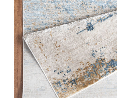 Elegance - 5'3" X 7'3" Area Rug - Ivory, Polyester
