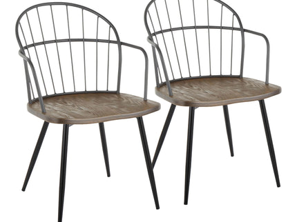 Riley - Farmhouse Arm Chair (Set of 2)