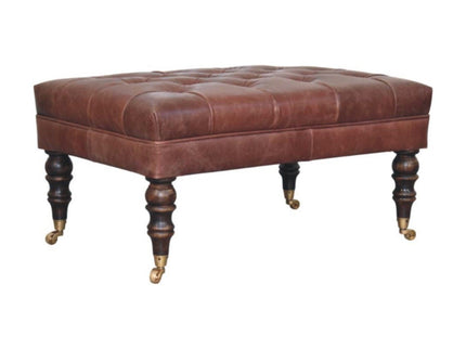 Buffalo - Ottoman With Castor Legs