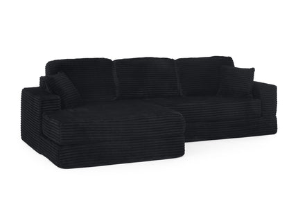 Modern Minimalist L Shape Modular Sectional Sofa, Couch