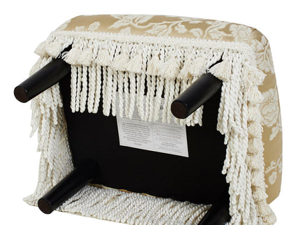 Fiona - Handcrafted Accent Footstool Ottoman