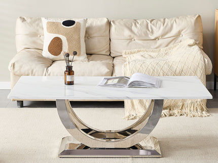 Rectangular Coffee Table With Base