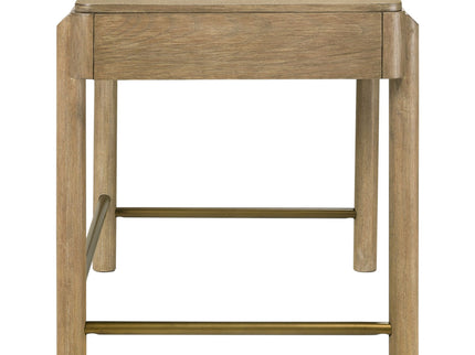 Benson - 2 Drawer Vanity Desk Makeup Table - Sand