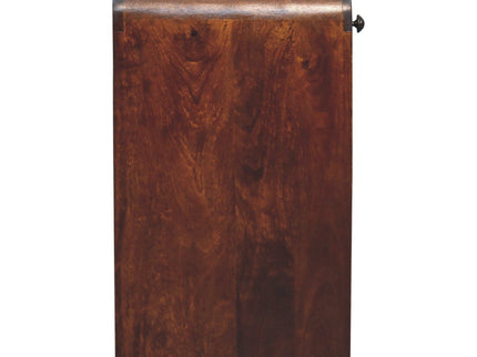 Aspen - Open Bedside Table - Dark Brown