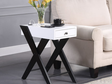 Fierce - Accent Table With Built In USB Port
