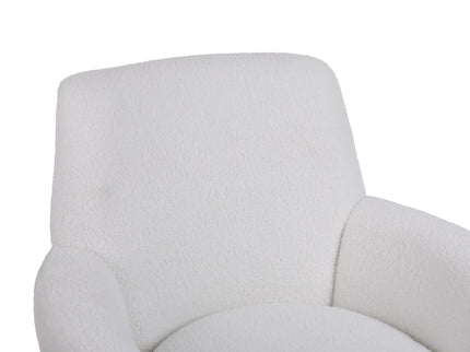 Teddy Swivel Barrel Chair, Swivel Accent Chairs Armchair For Living Room