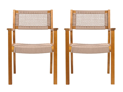 Outdoor Dining Patio Chairs (Set of 2)