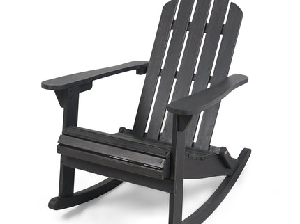 Echoes - Outdoor Acacia Wood Adirondack Rocking Chair