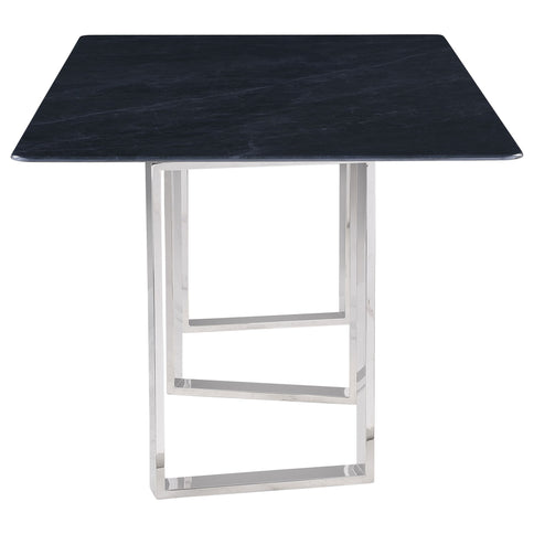 Forster - Rectangular Sintered Stone Dining Table - Gray